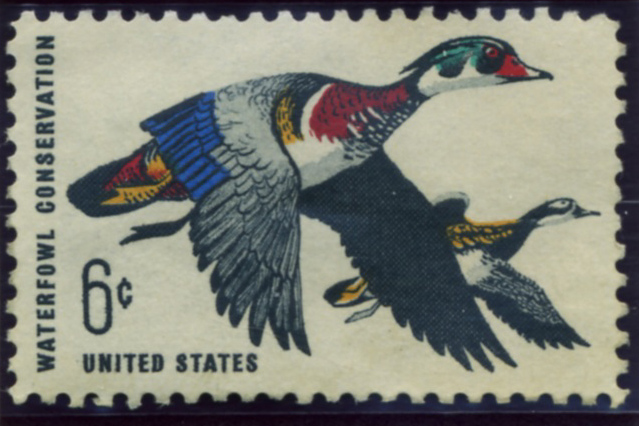 Scott 1362 6 Cent Stamp Waterfowl Conservation a