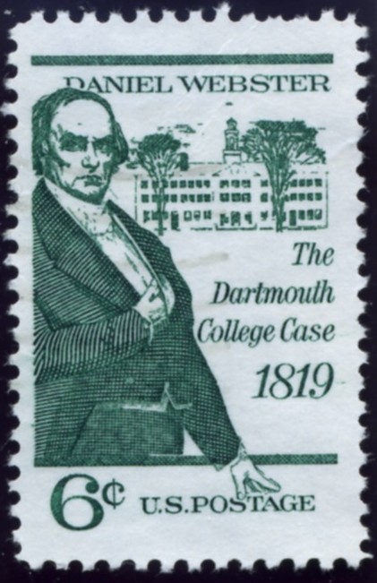Scott 1380 6 Cent Stamp Daniel Webster Dartmouth College Case
