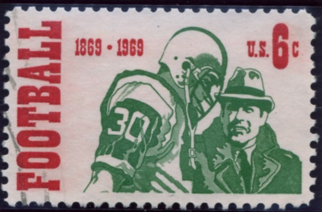 Scott 1382 6 Cent Stamp Intercollegiate Football