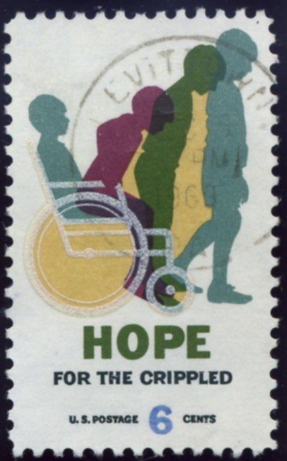 Scott 1385 6 Cent Stamp Hope for the Crippled