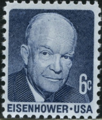 Scott 1393 6 Cent Stamp Dwight D Eisenhower