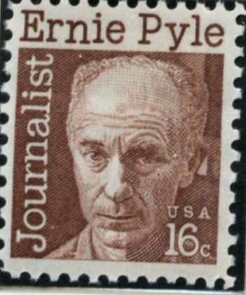 Scott 1398 18 Cent Stamp Ernie Pyle