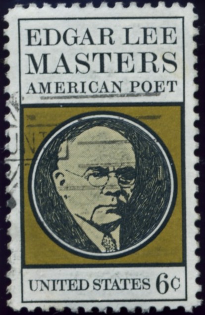 Scott 1405 6 Cent Stamp Edgar Lee Masters