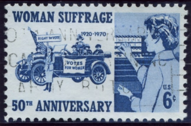 Scott 1406 6 Cent Stamp Women's Suffrage