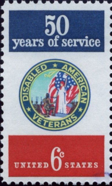 Scott 1421 6 Cent Stamp Disabled Veterans