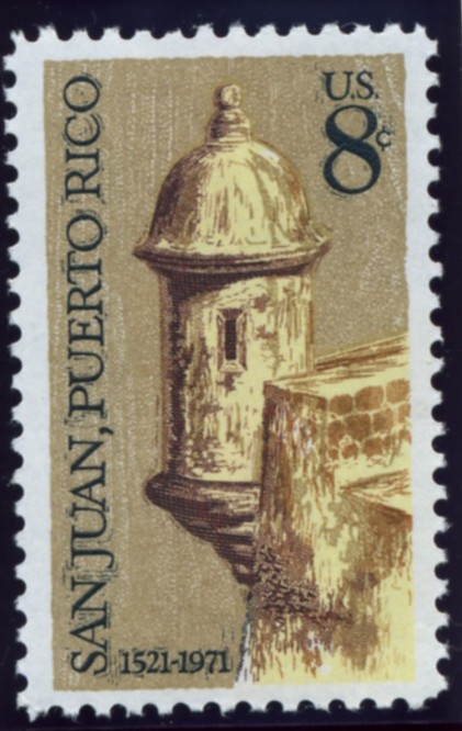 Scott 1437 8 Cent Stamp San Juan Puerto Rico
