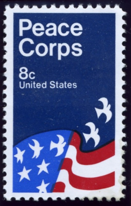 Scott 1447 8 Cent Stamp Peace Corps