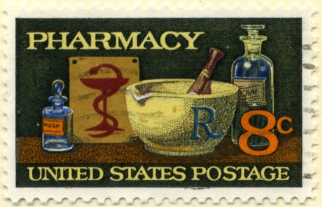 Scott 1473 8 Cent Stamp Pharmacy a