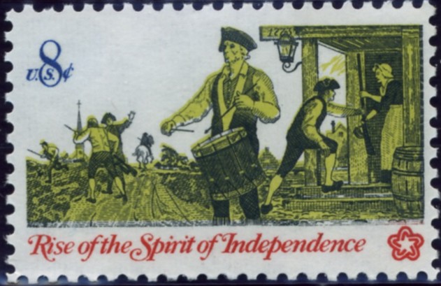 Scott 1479 8 Cent Stamp Spirit of Independence Drummer