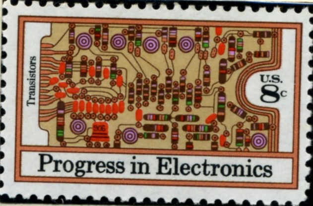 Scott 1501 8 Cent Stamp Transistors