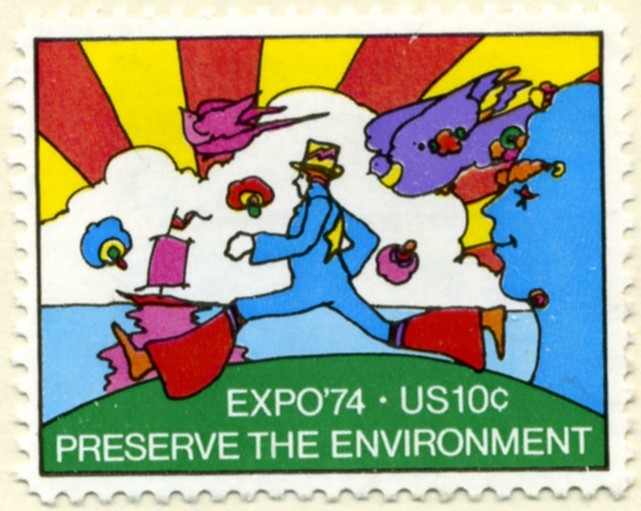 Scott 1527 10 Cent Stamp Expo 74 a