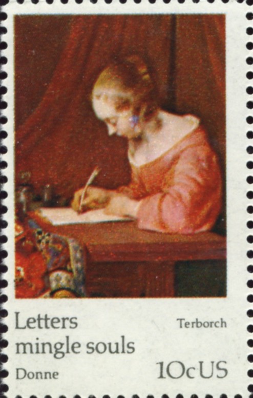Scott 1534 10 Cent Stamp Universal Postal Union Terborch