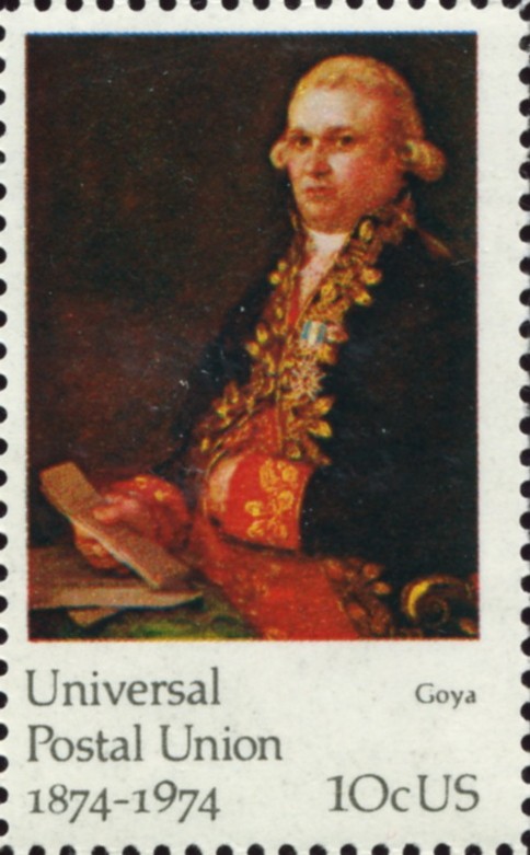 Scott 1537 10 Cent Stamp Universal Postal Union Goya