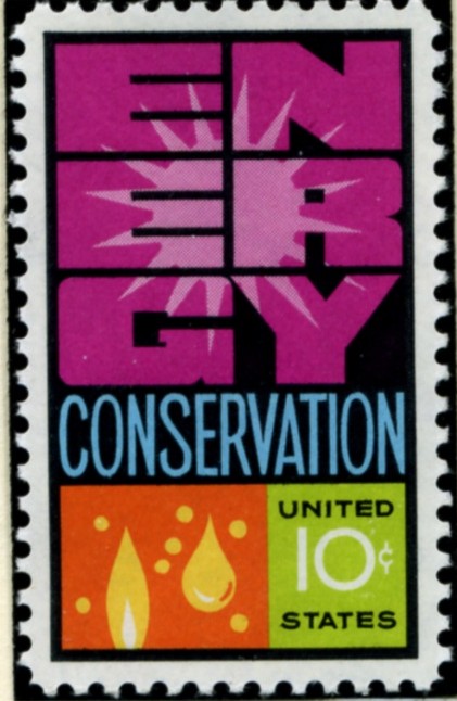 Scott 1547 10 Cent Stamp Energy Conservation