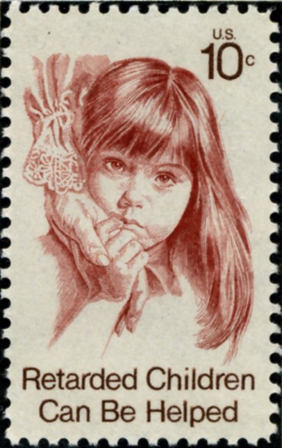 Scott 1549 10 Cent Stamp Retarded Children