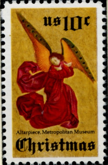 Scott 1550 10 Cent Stamp Christmas Angel