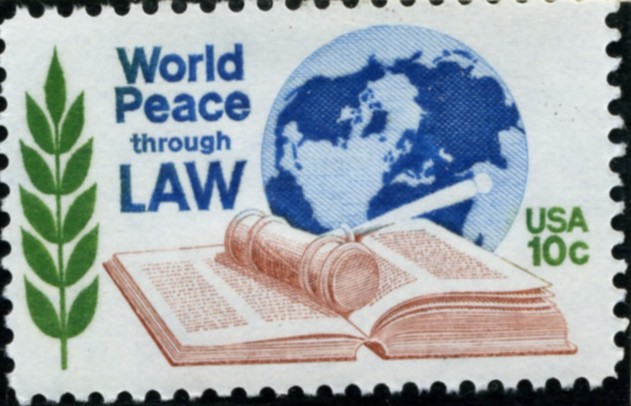 Scott 1576 10 Cent Stamp World Peace Through Law