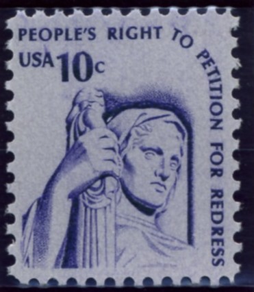 Scott 1592 10 Cent Stamp Justice
