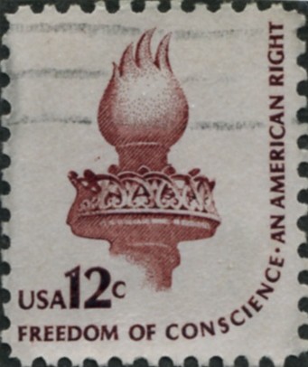 Scott 1594 12 Cent Stamp Torch Of Liberty