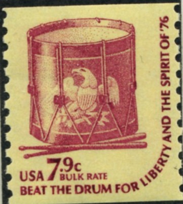 Scott 1615 7.9 Cent Bulk Rate Coil Stamp Drum