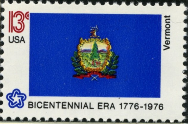 Scott 1646 13 Cent Stamp Vermont State Flag
