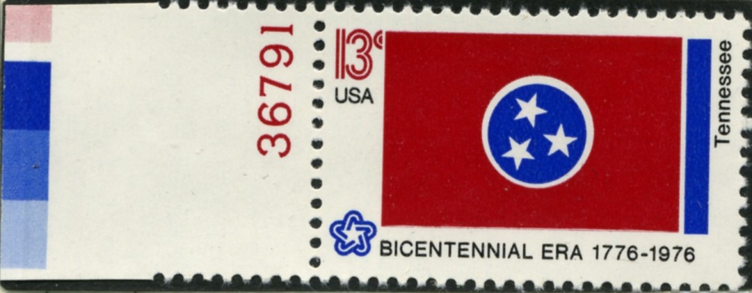 Scott 1648 13 Cent Stamp Tennessee State Flag