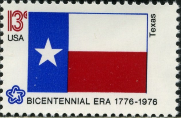 Scott 1660 13 Cent Stamp Texas State Flag