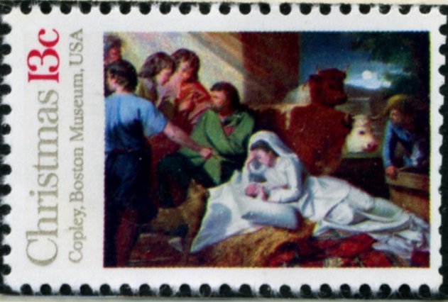 Scott 1701 13 Cent Stamp Christmas Manger Scene