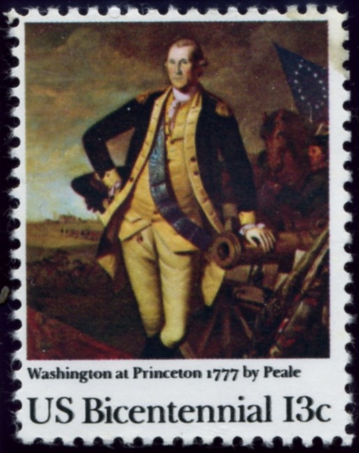 Scott 1704 13 Cent Stamp Washington at Princeton