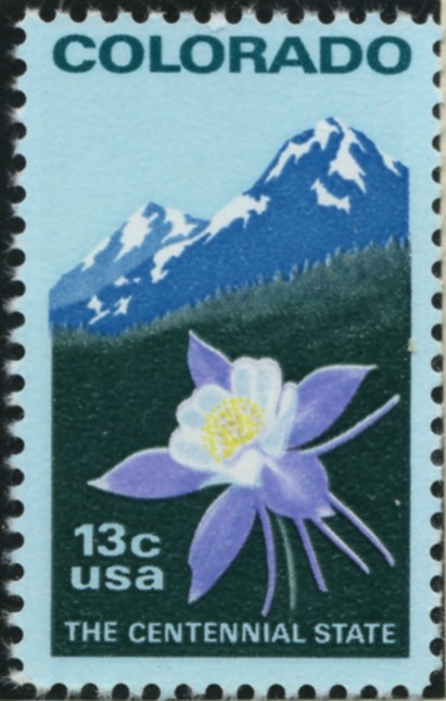 Scott 1711 13 Cent Stamp Colorado Statehood