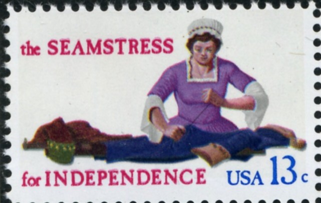 Scott 1717 13 Cent Stamp Seamstress