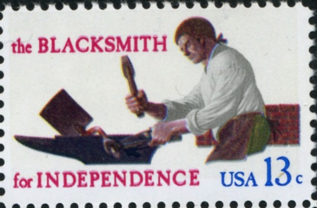 Scott 1718 13 Cent Stamp Blacksmith