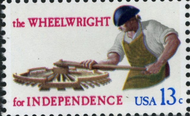 Scott 1719 13 Cent Stamp Wheelwright