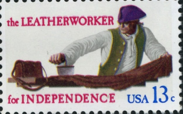 Scott 1720 13 Cent Stamp Leatherworker