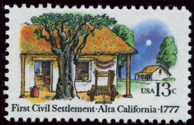Scott 1725 13 Cent Stamp Alta California