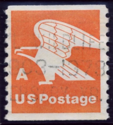 Scott 1743 15 Cent Coil Stamp A Rate Eagle