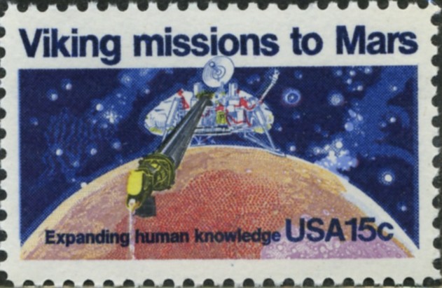 Scott 1759 15 Cent Stamp Viking Mission to Mars