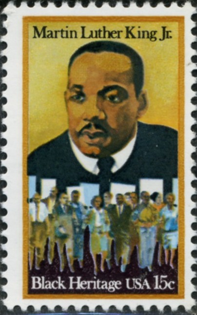 Scott 1771 15 Cent Stamp Martin Luther King Jr