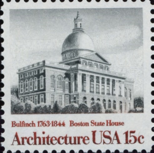 Scott 1781 15 Cent Stamp Architecture Boston State House