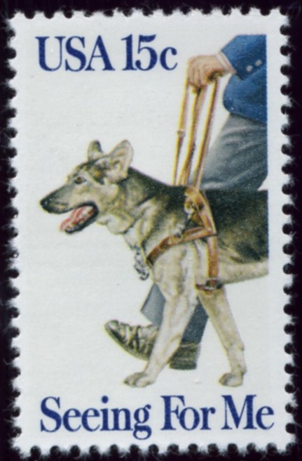 Scott 1787 15 Cent Stamp Seeing For Me