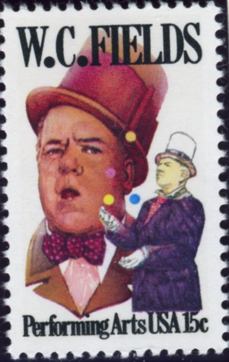 Scott 1803 15 Cent Stamp W C Fields