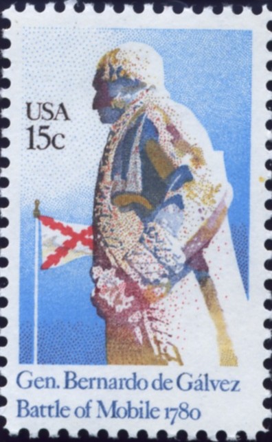 Scott 1826 15 Cent Stamp General Bernardo de Galvez