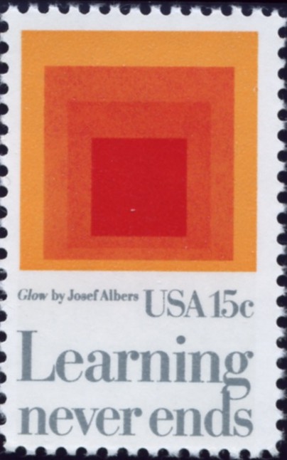 Scott 1833 15 Cent Stamp Learning Never Ends
