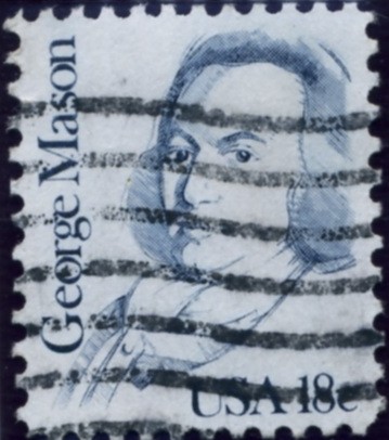 Scott 1858 18 Cent Stamp George Mason