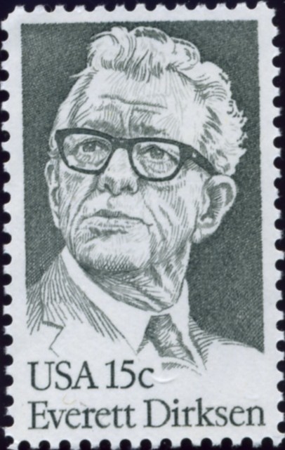 Scott 1874 15 Cent Stamp Everett Dirksen