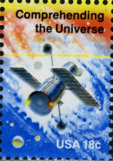 Scott 1919 18 Cent Stamp Space Exploration Comprehending The Universe