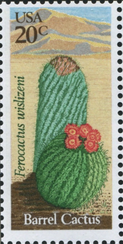Scott 1942 20 Cent Stamp Barrel Cactus