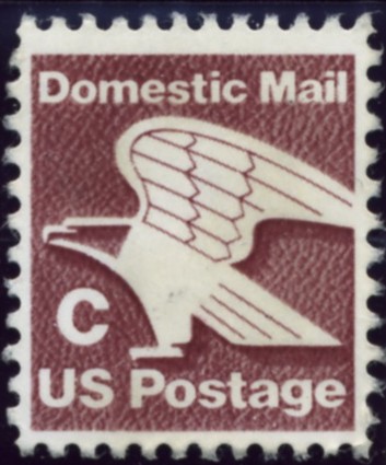 Scott 1946 20 Cent Stamp C Rate Eagle a