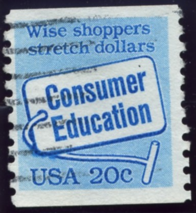 Scott 2005 20 Cent Coil Stamp Consumer Education