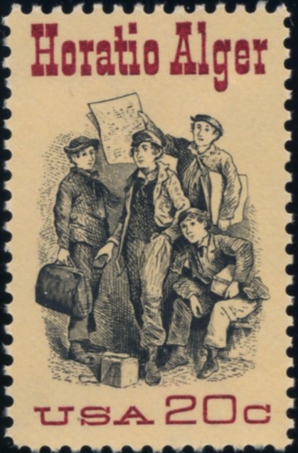 Scott 2010 20 Cent Stamp Horatio Alger